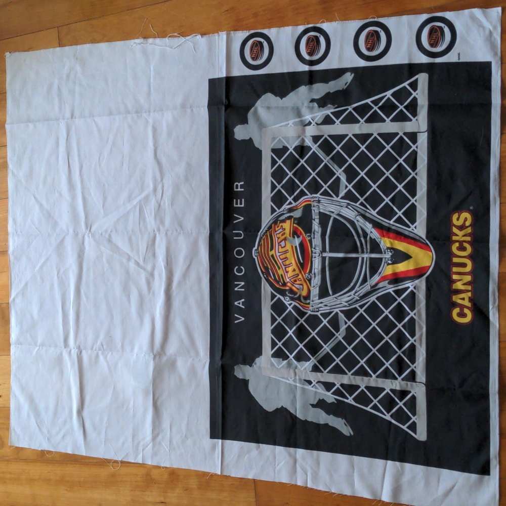 Vintage Vancouver Canucks Fabric